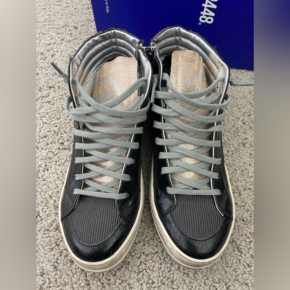Women’s P448 high tops - size 38 - Picture 3 of 7